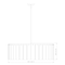 Z-Lite Glacier Chandelier, 12-Light, 32.5 In.W x 12 In.H, Modern Gold/Clear 1943P32-MGLD - alternate 6